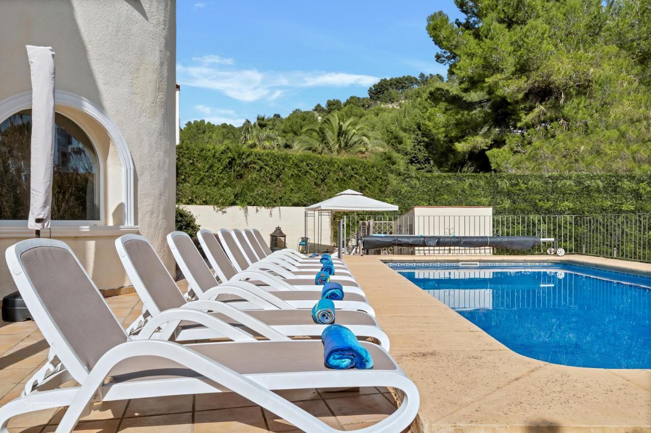 Mariposa Blanca Villa Moraira Bagian luar foto