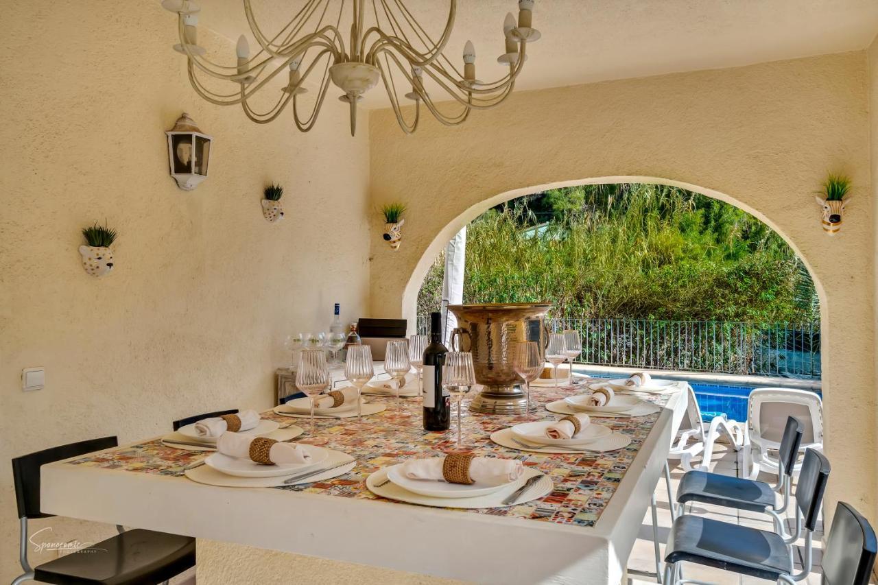 Mariposa Blanca Villa Moraira Bagian luar foto