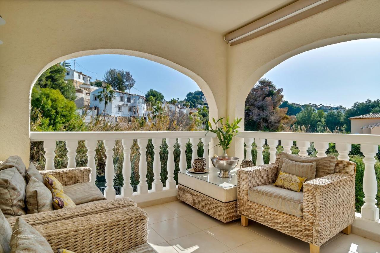 Mariposa Blanca Villa Moraira Bagian luar foto