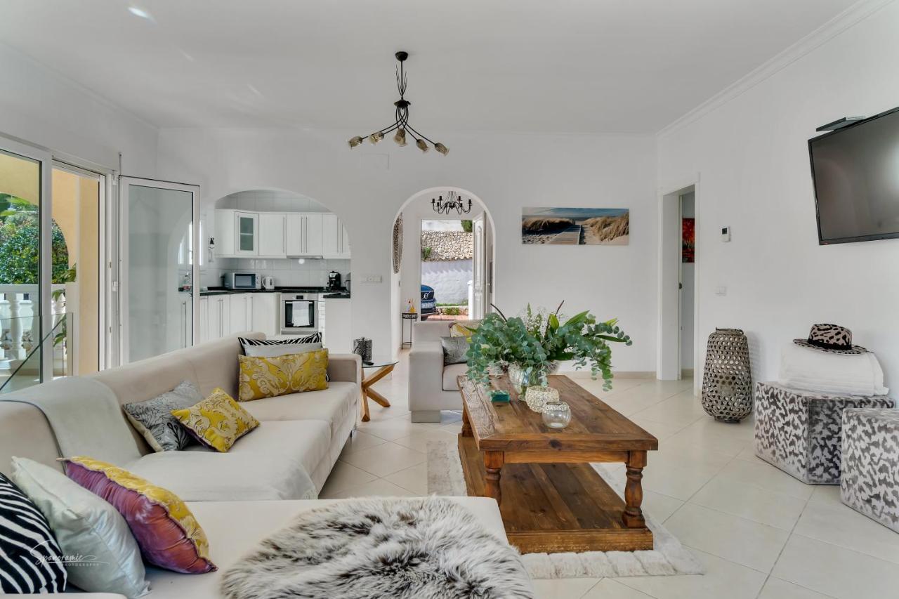 Mariposa Blanca Villa Moraira Bagian luar foto