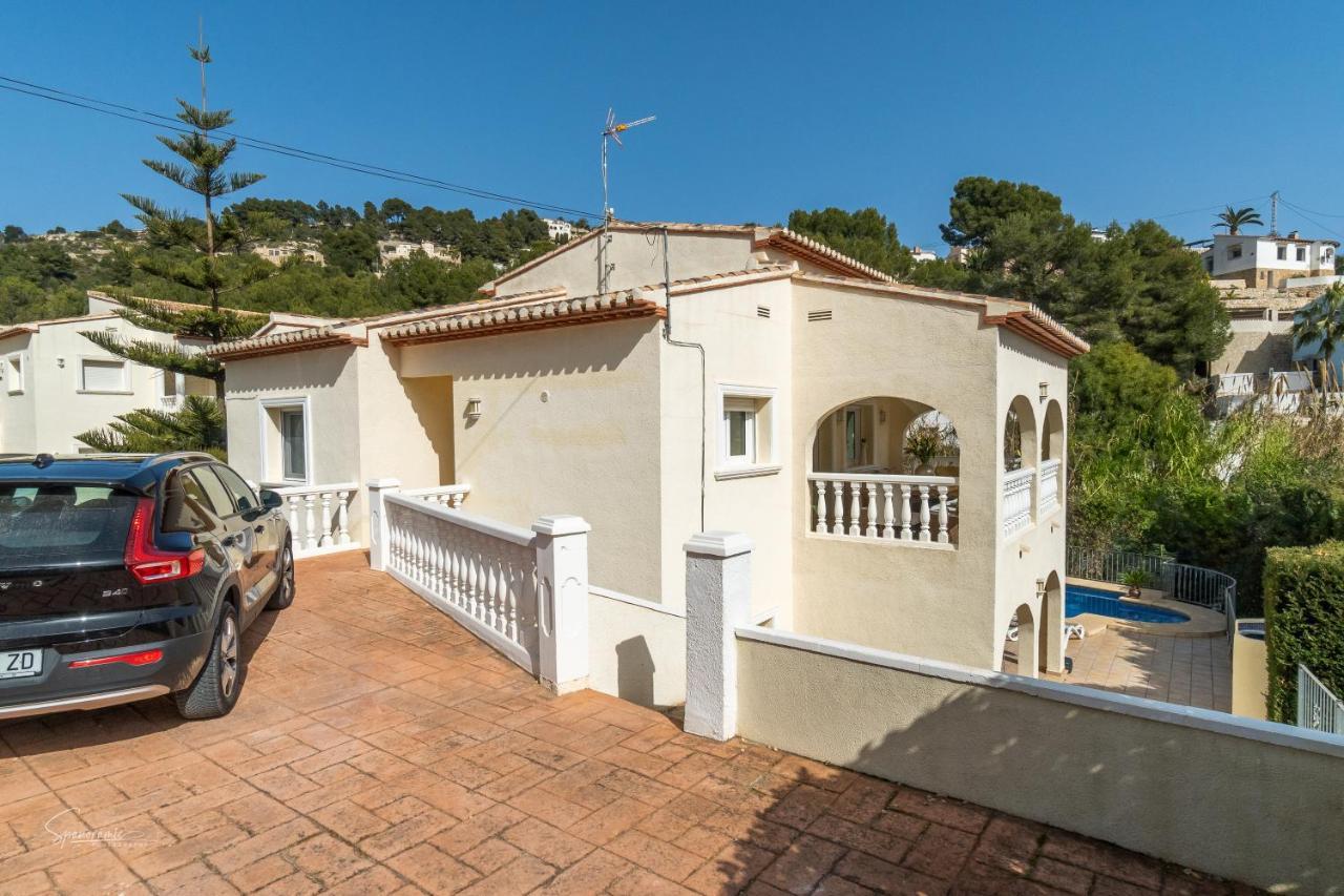 Mariposa Blanca Villa Moraira Bagian luar foto
