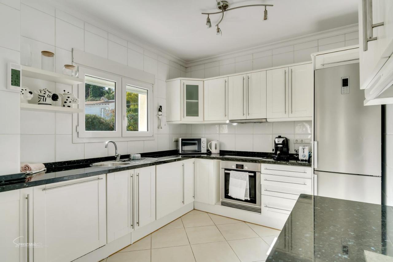 Mariposa Blanca Villa Moraira Bagian luar foto