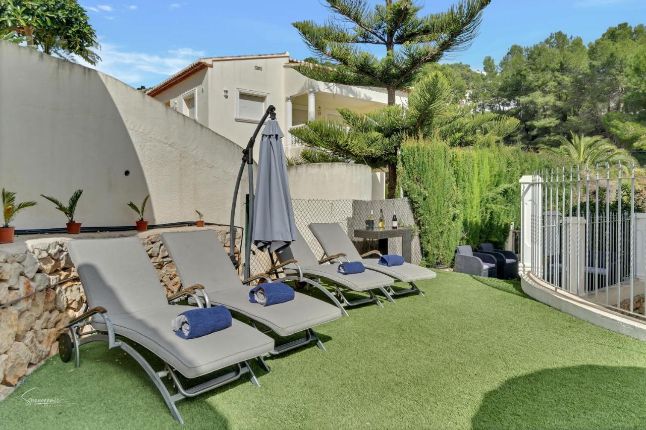 Mariposa Blanca Villa Moraira Bagian luar foto
