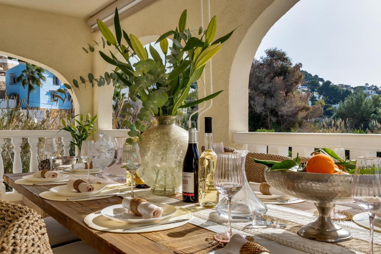 Mariposa Blanca Villa Moraira Bagian luar foto